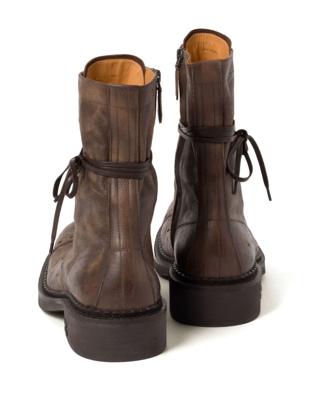 Leather Laced boots (35mm) - 3