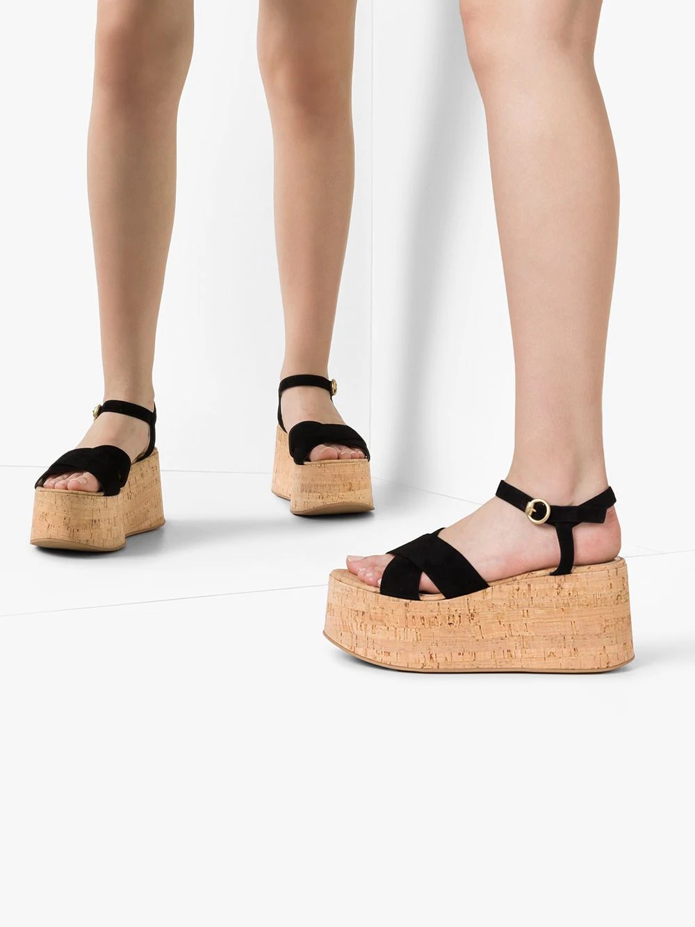 70mm platform sandals - 3