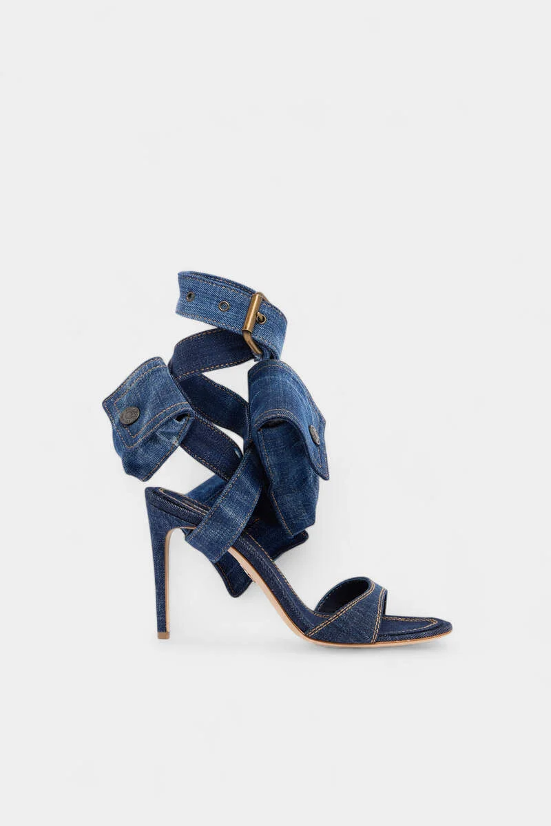 SUMMER DREAM TWIN HEELED SANDALS - 1