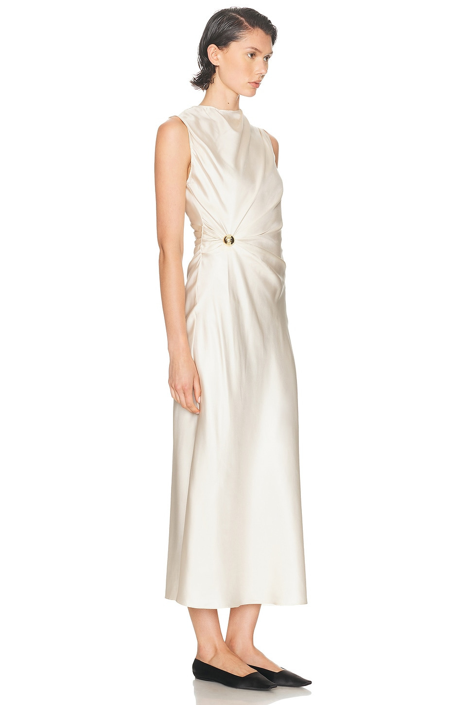 Roan Sleeveless Draped Dress - 2