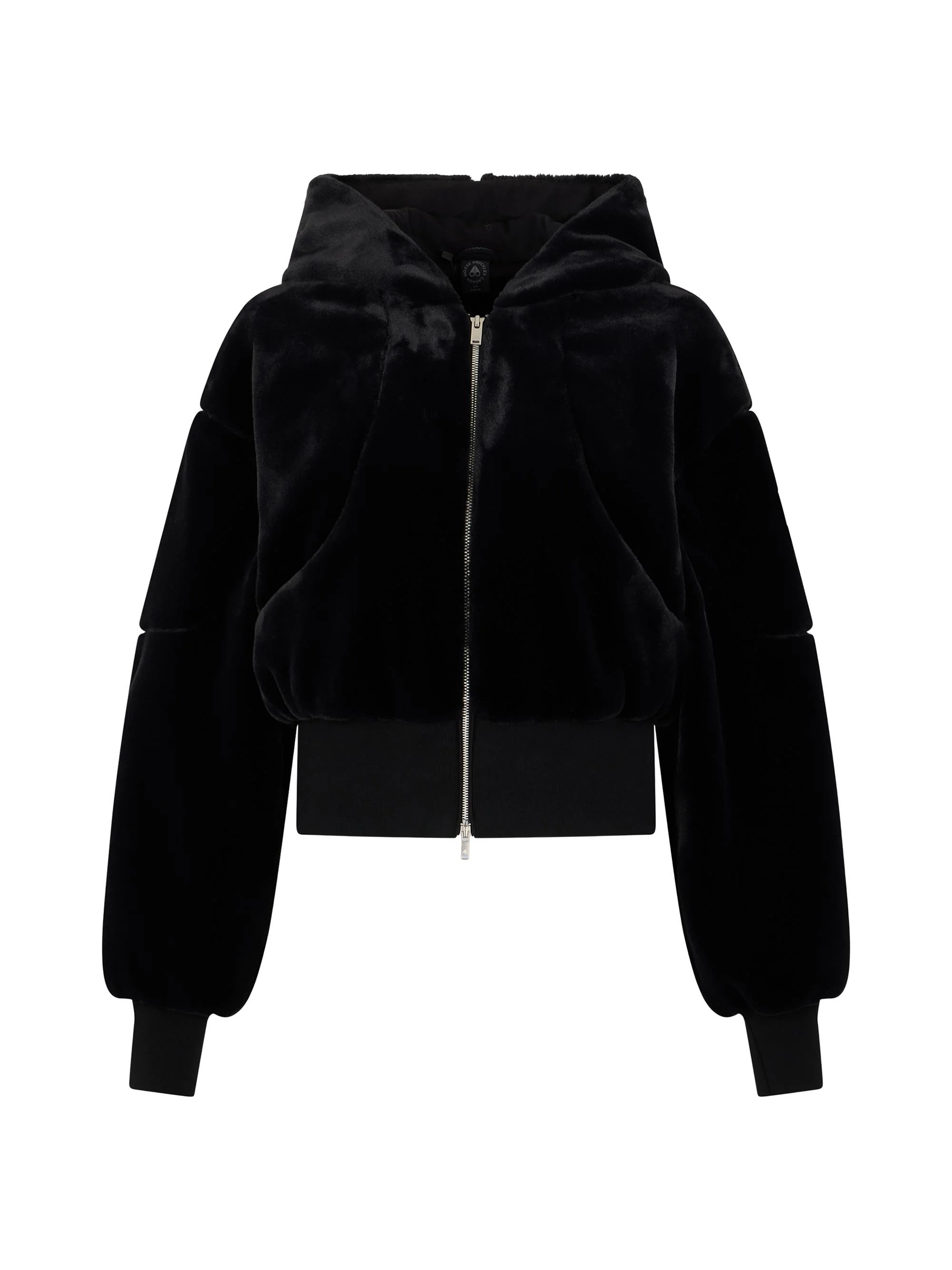Women's Bunny Rose De Lima Faux-Fur Jacket - Black - 1