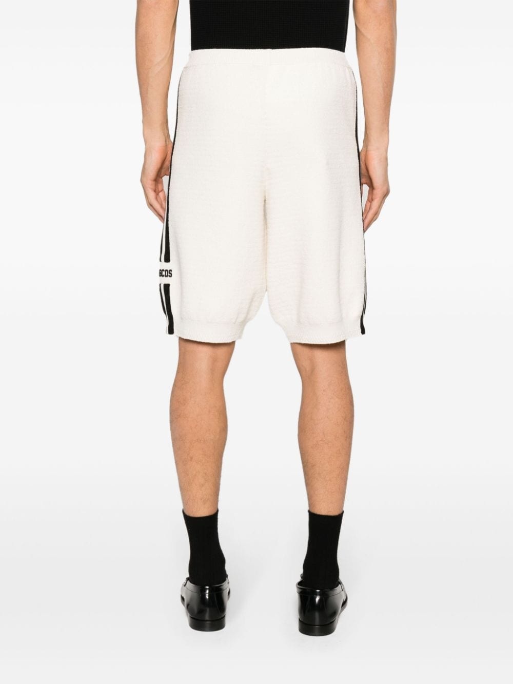 College bouclÃ©-knit bermuda shorts - 4