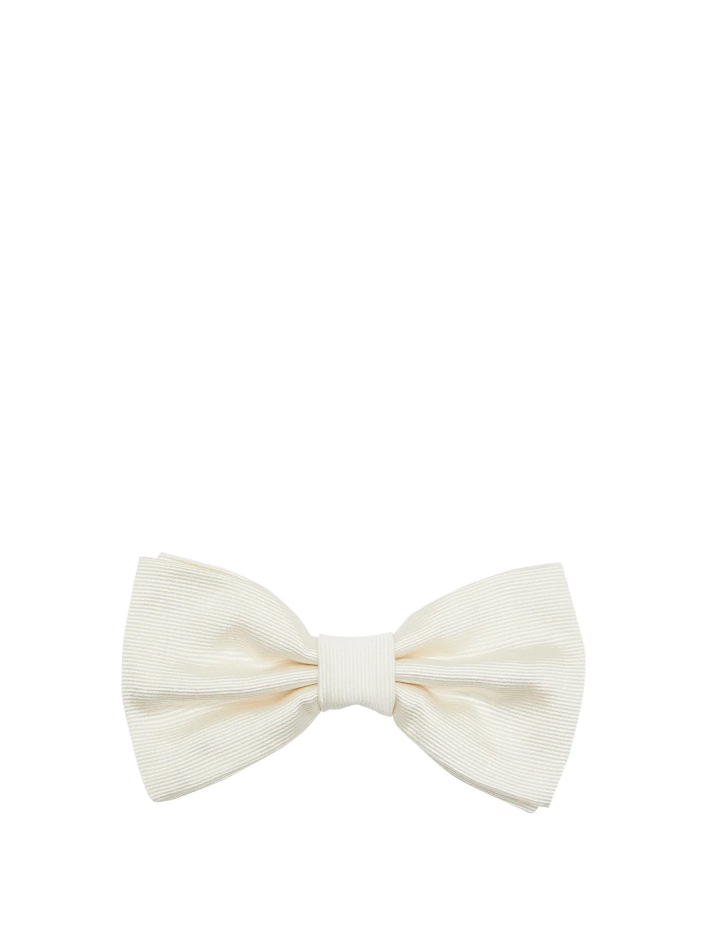 Silk-faille bow tie - 1