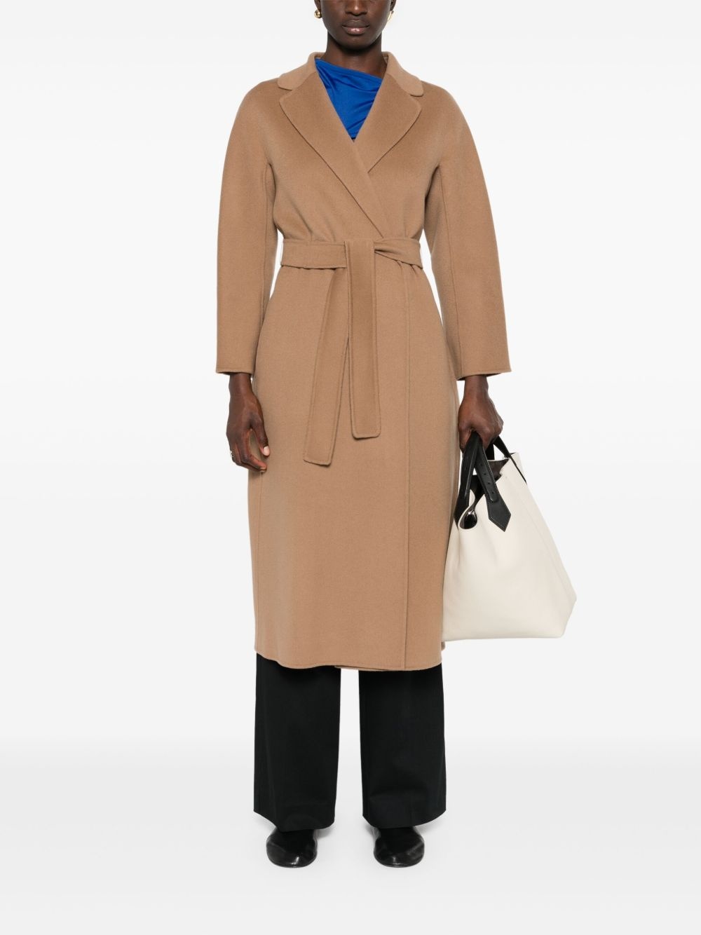 Esturia wool belted coat - 2
