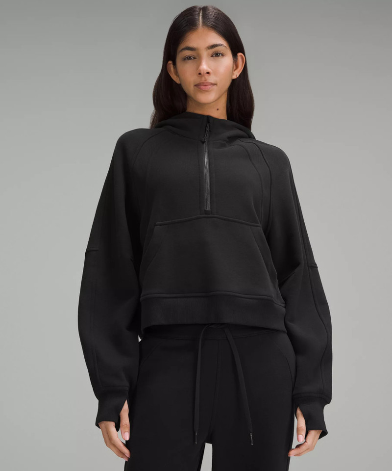 Scuba Oversized Half-Zip Hoodie 1