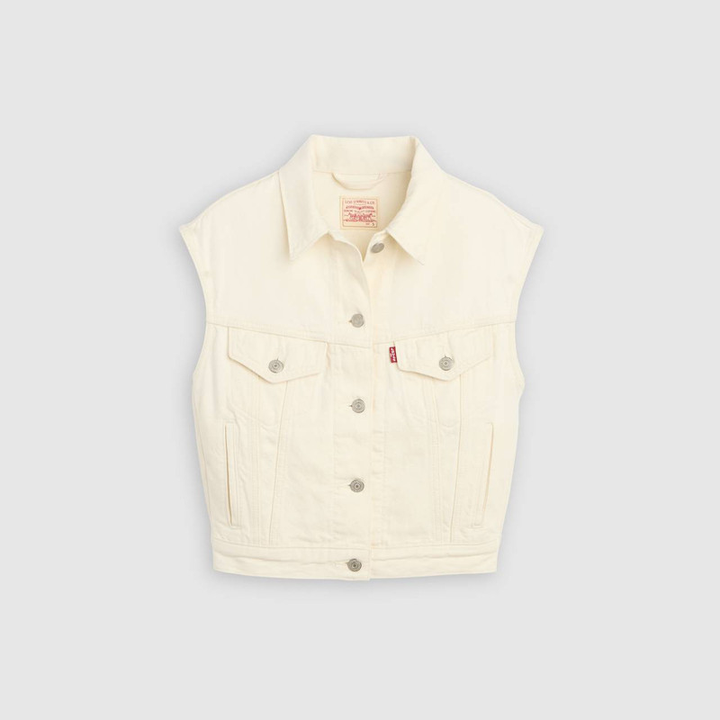 SHRUNKEN '90S TRUCKER VEST 5