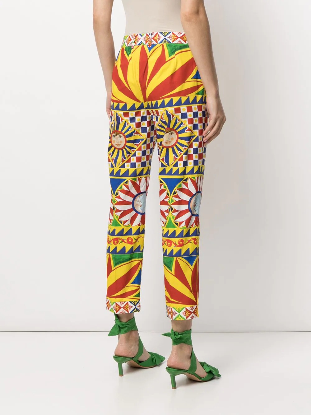 all-over print trousers - 4