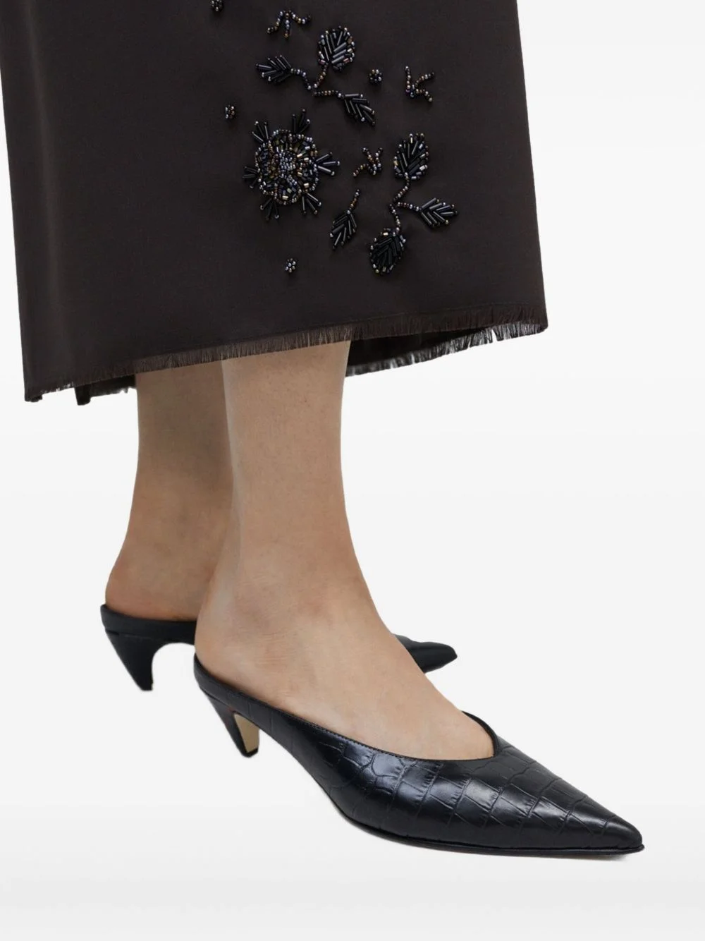 60mm pointy-toe mule - 1