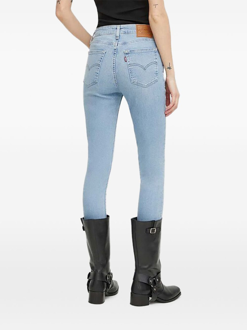 721 raw-cut skinny-cut jeans 4