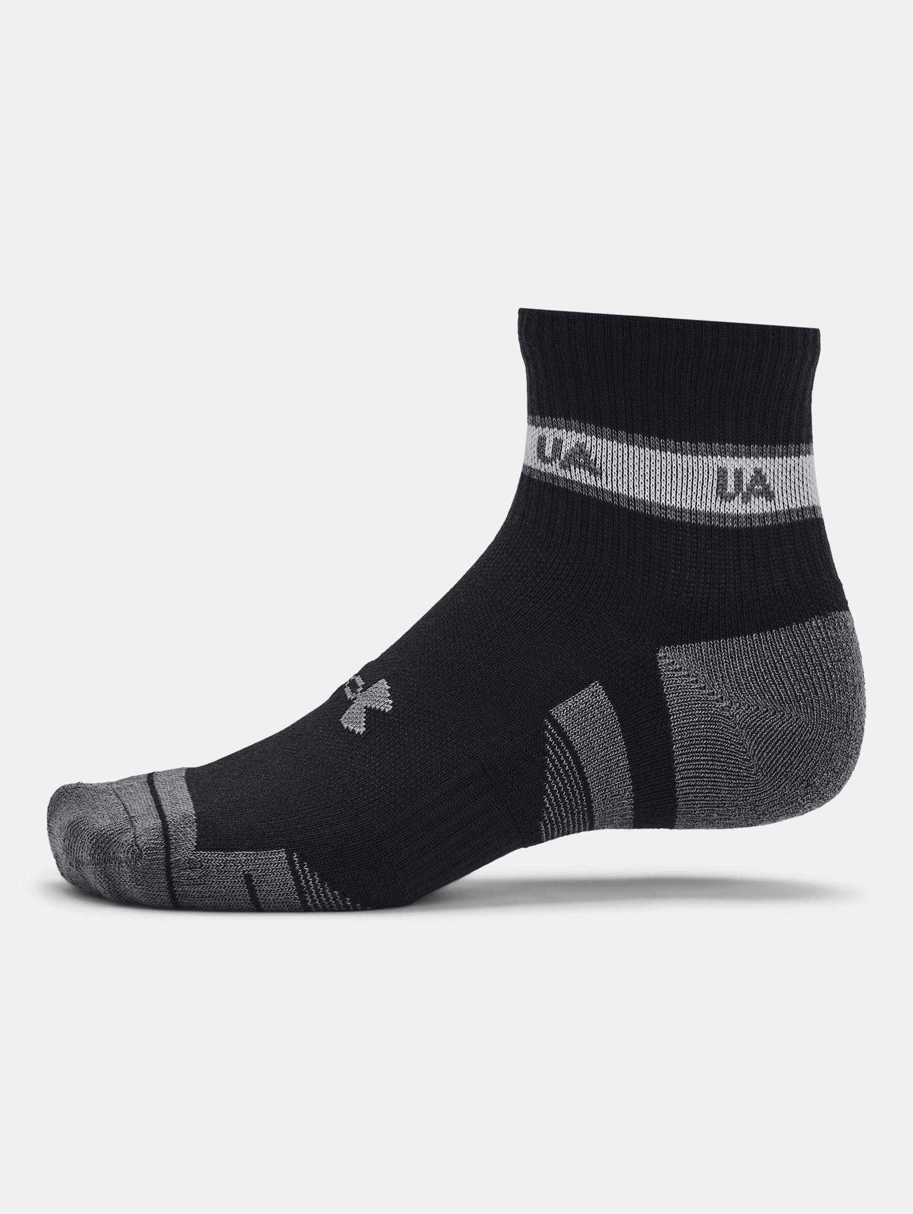 Unisex UA Performance Tech 3-Pack Quarter Socks - 4