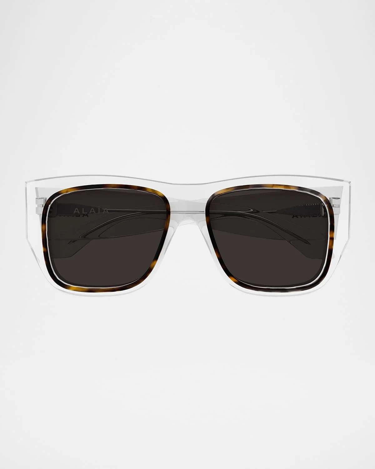 Rectangle Acetate Sunglasses - 1