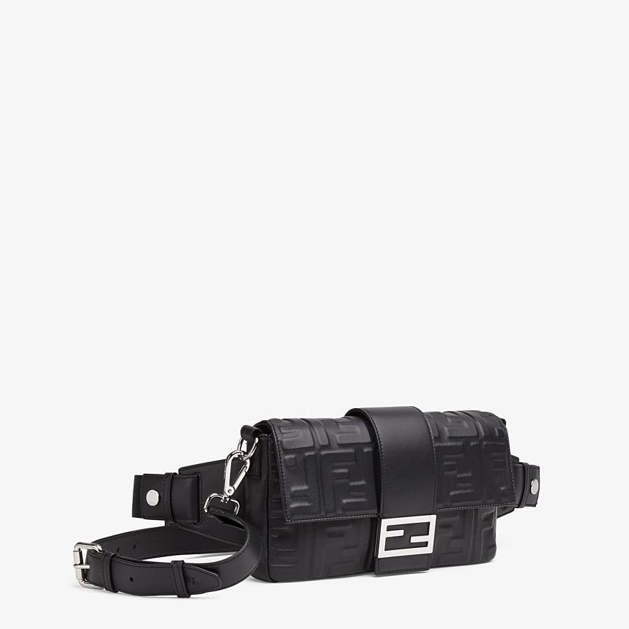 Black nappa leather bag - 2