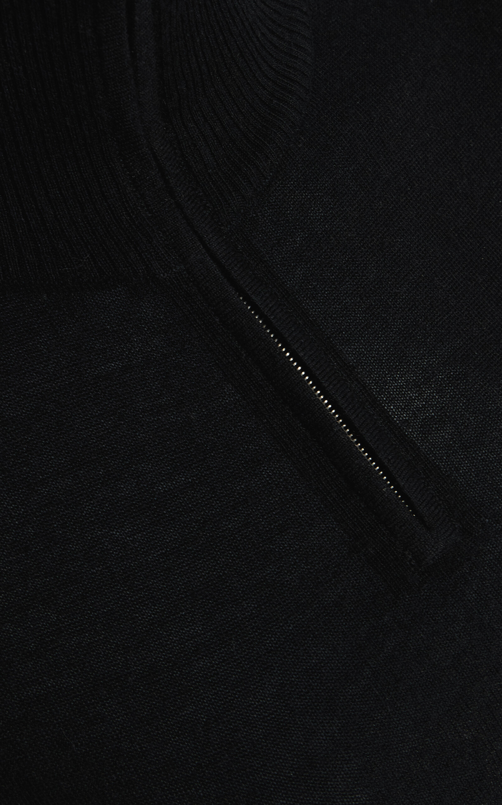 The Paxton Half-Zip Cashmere Sweater black - 7