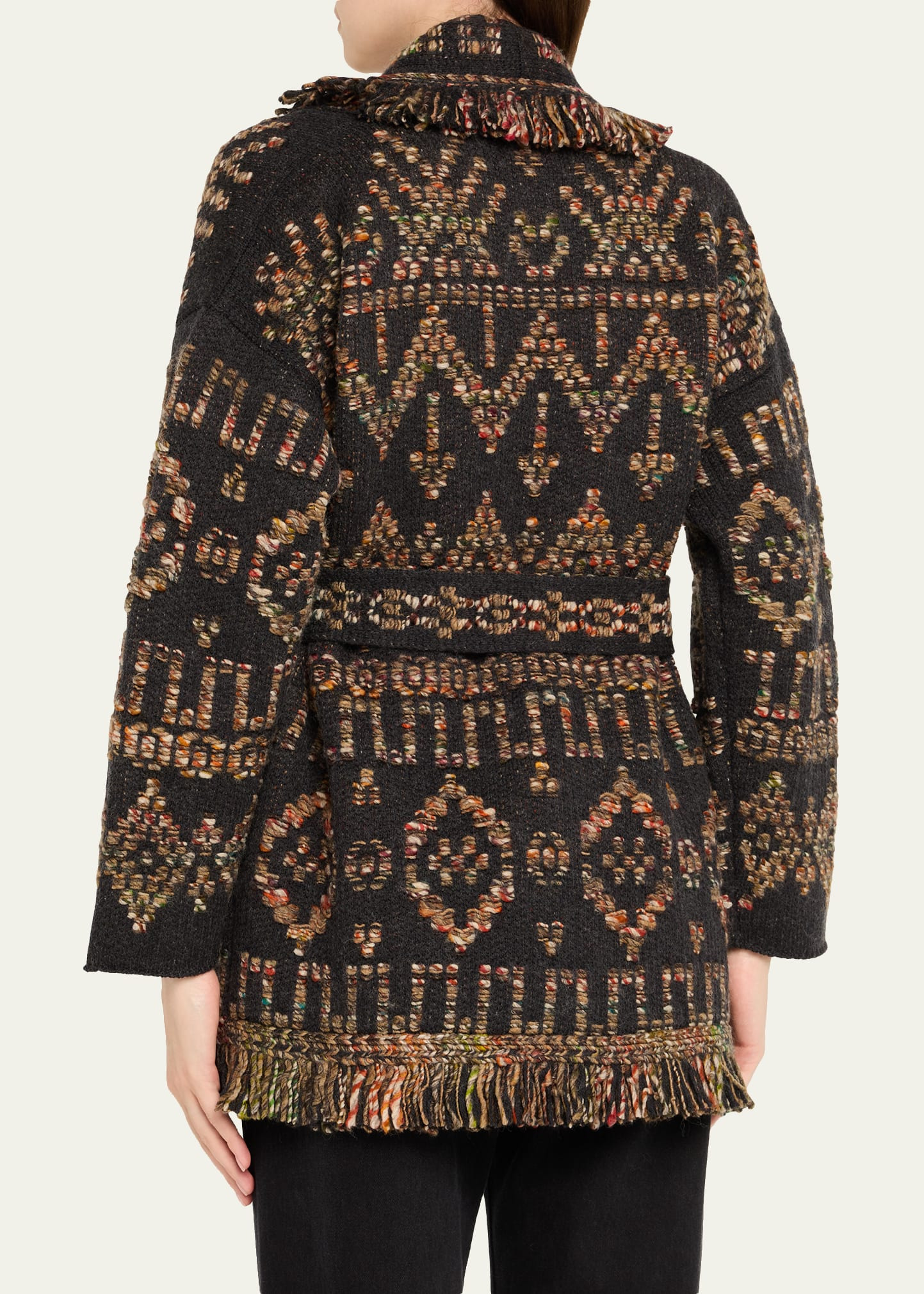 Grunge Beat Wrap Cardigan - 3