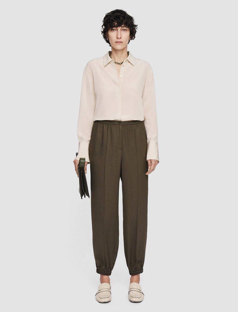 JOSEPH Viscose Twill Taio Trousers outlook