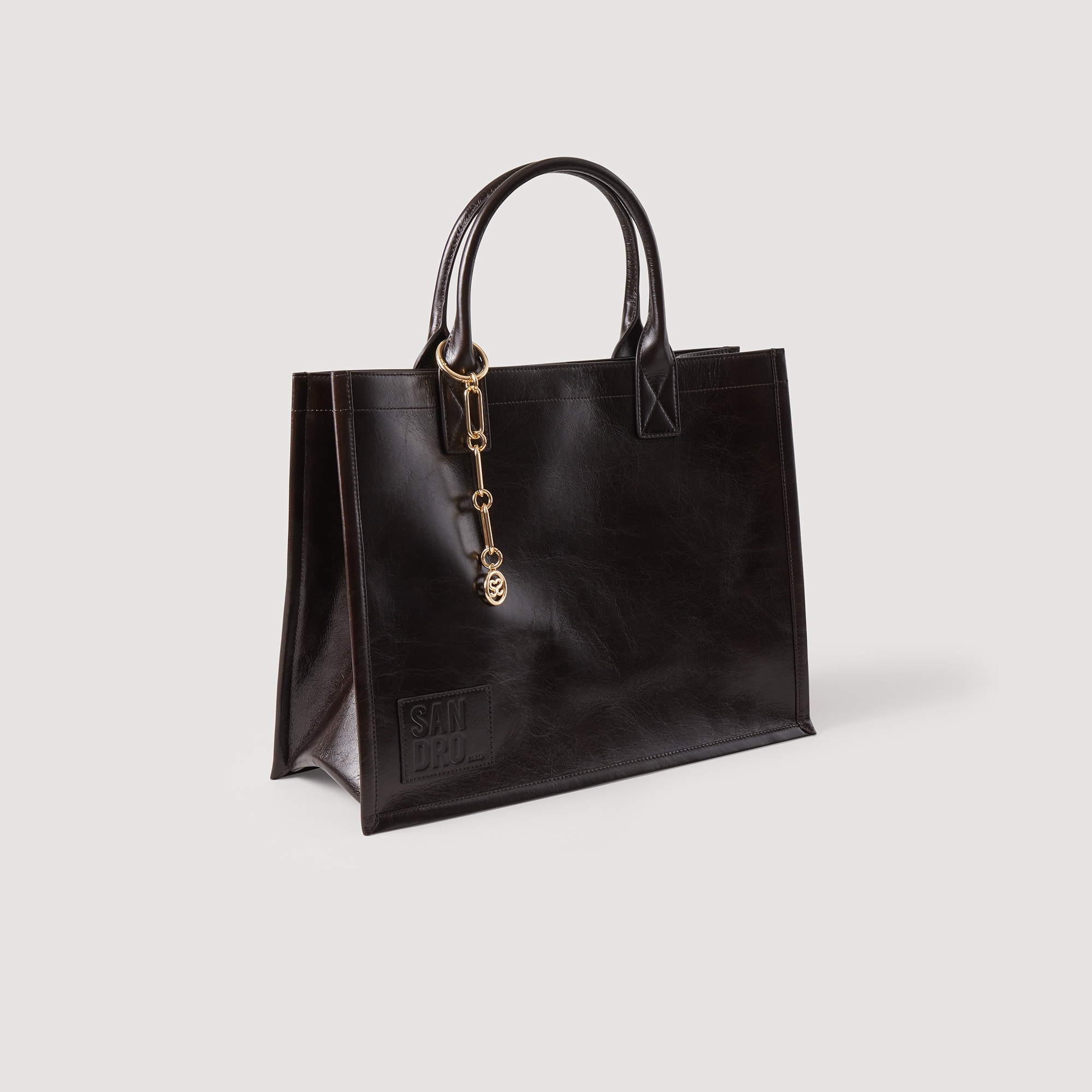 Kasbah smooth leather tote bag - 1
