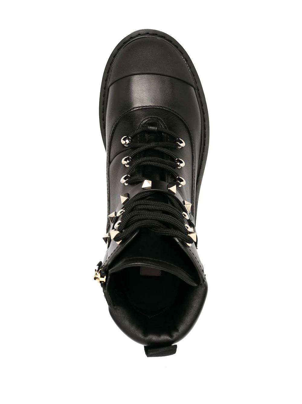 Rockstud combat boots - 4