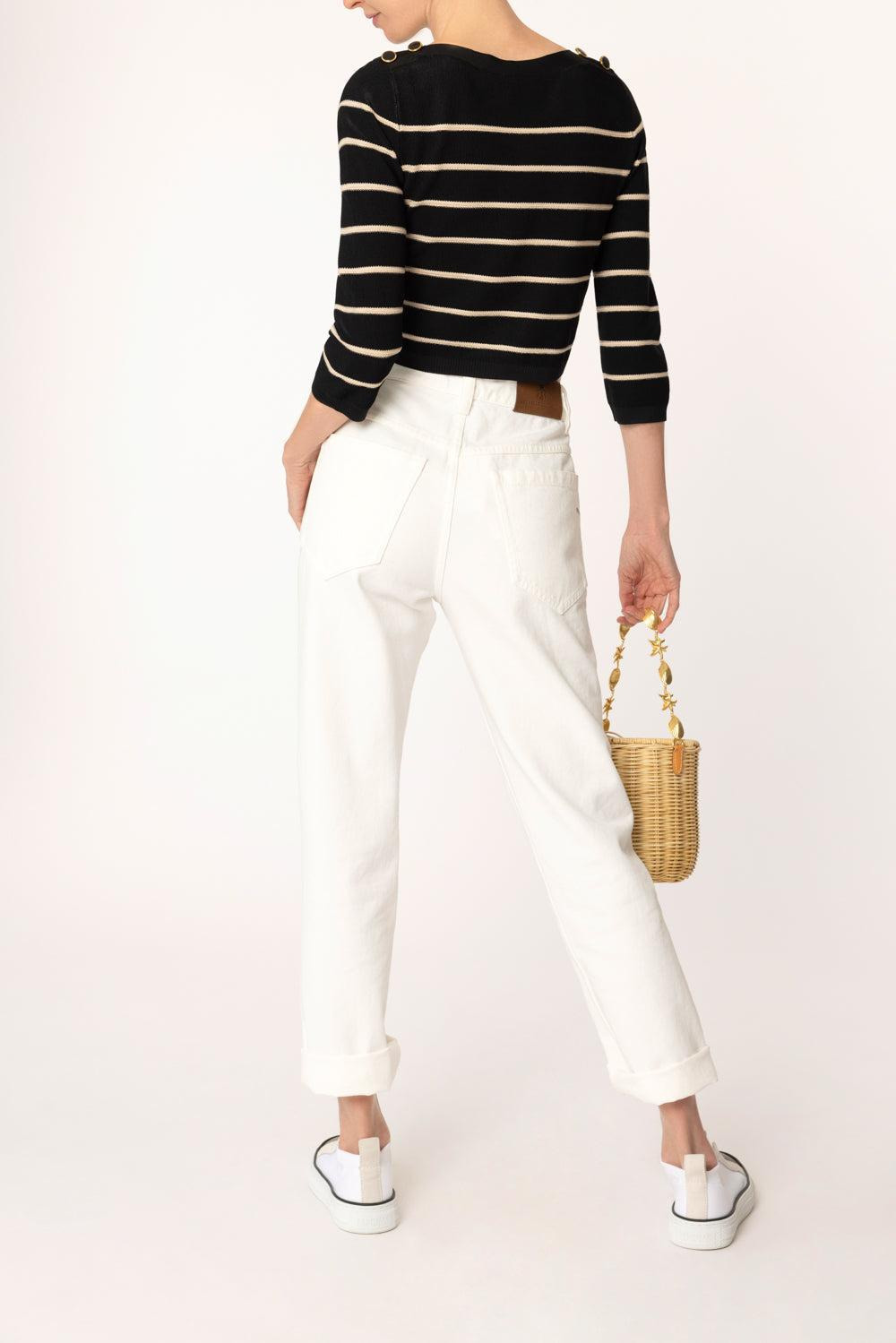 Crush Stripe Crop Top - 4