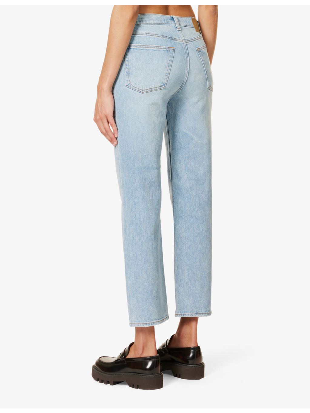 Harlow straight-leg mid-rise stretch jeans - 3