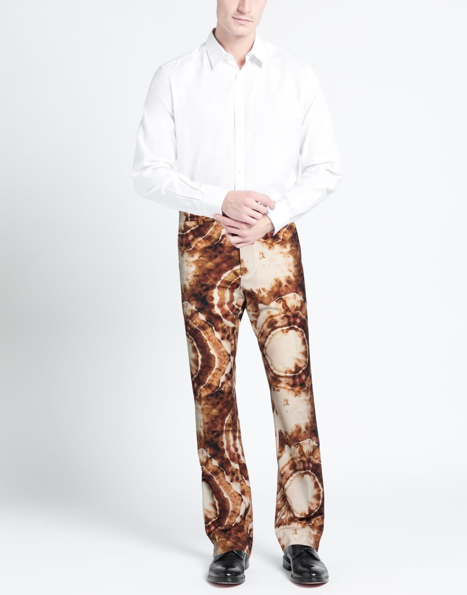Brown Men's Casual Pants - 2