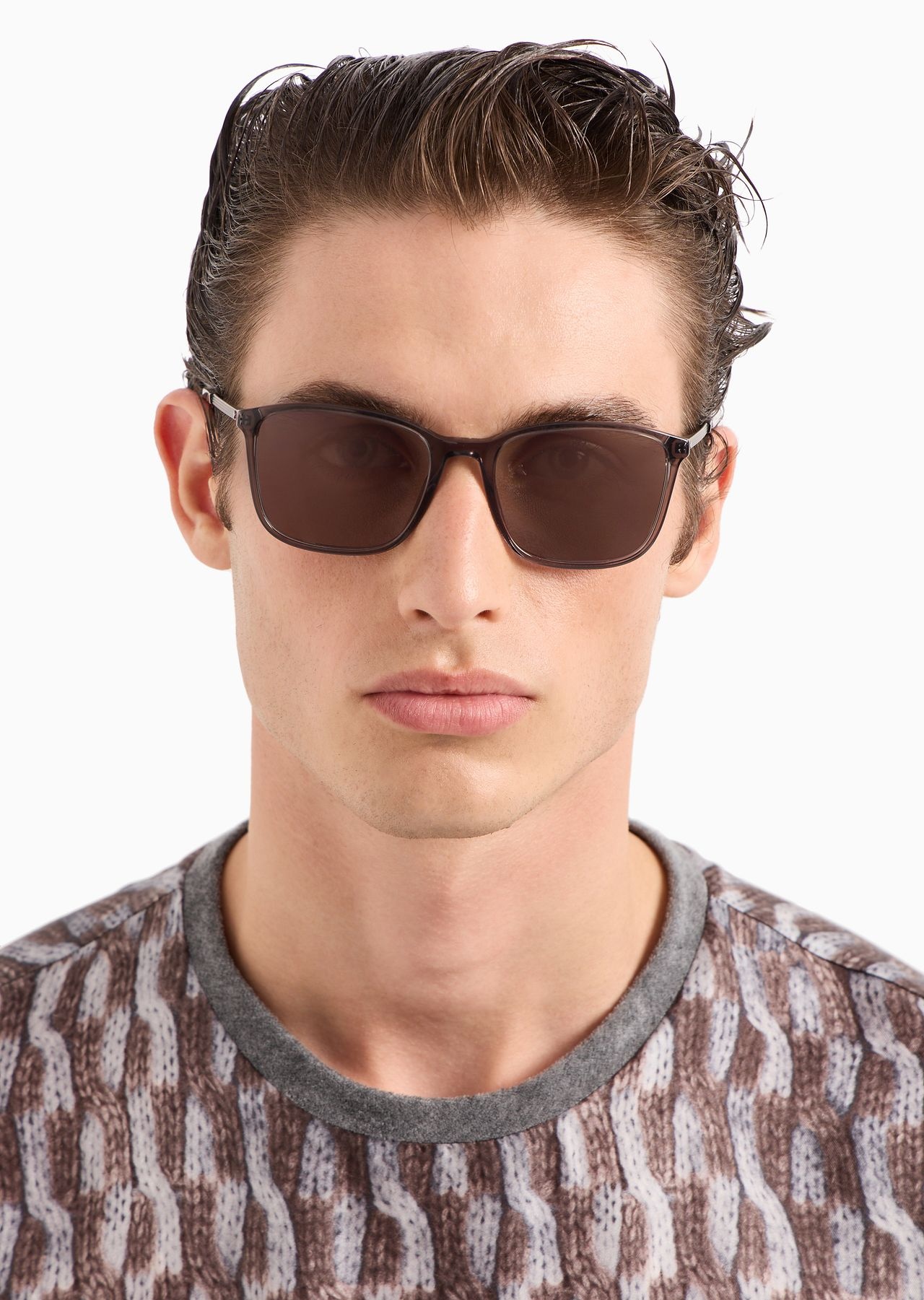 Men’s rectangular sunglasses - 5