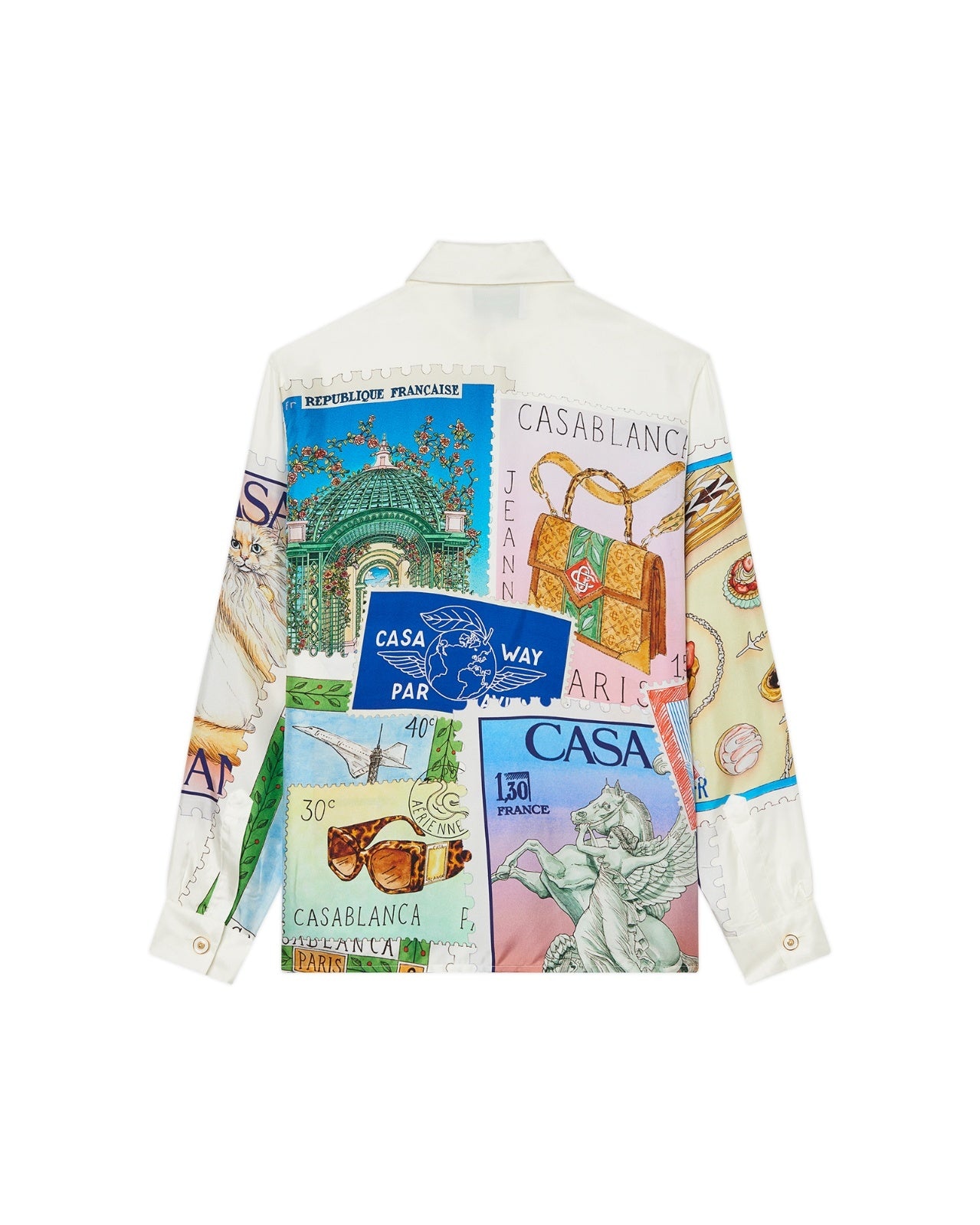 Souvenirs De Vacances Silk Shirt - 2
