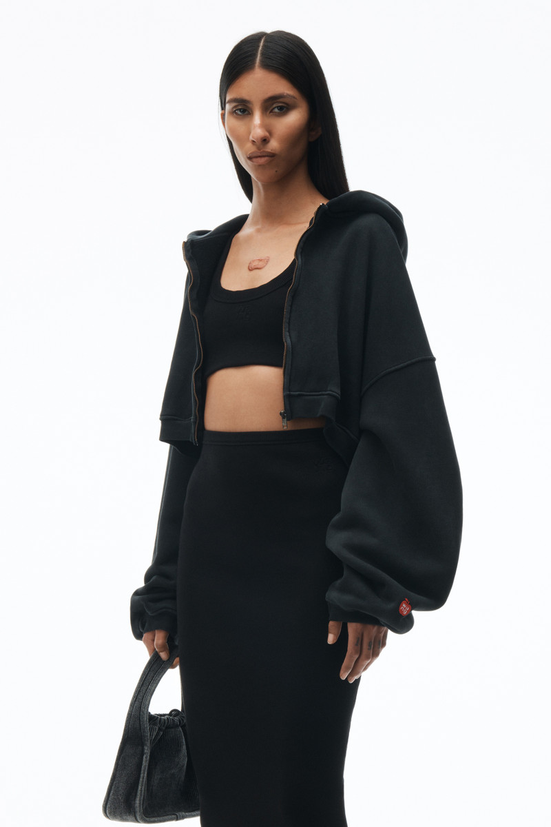 Embossed Logo Maxi Skirt 6