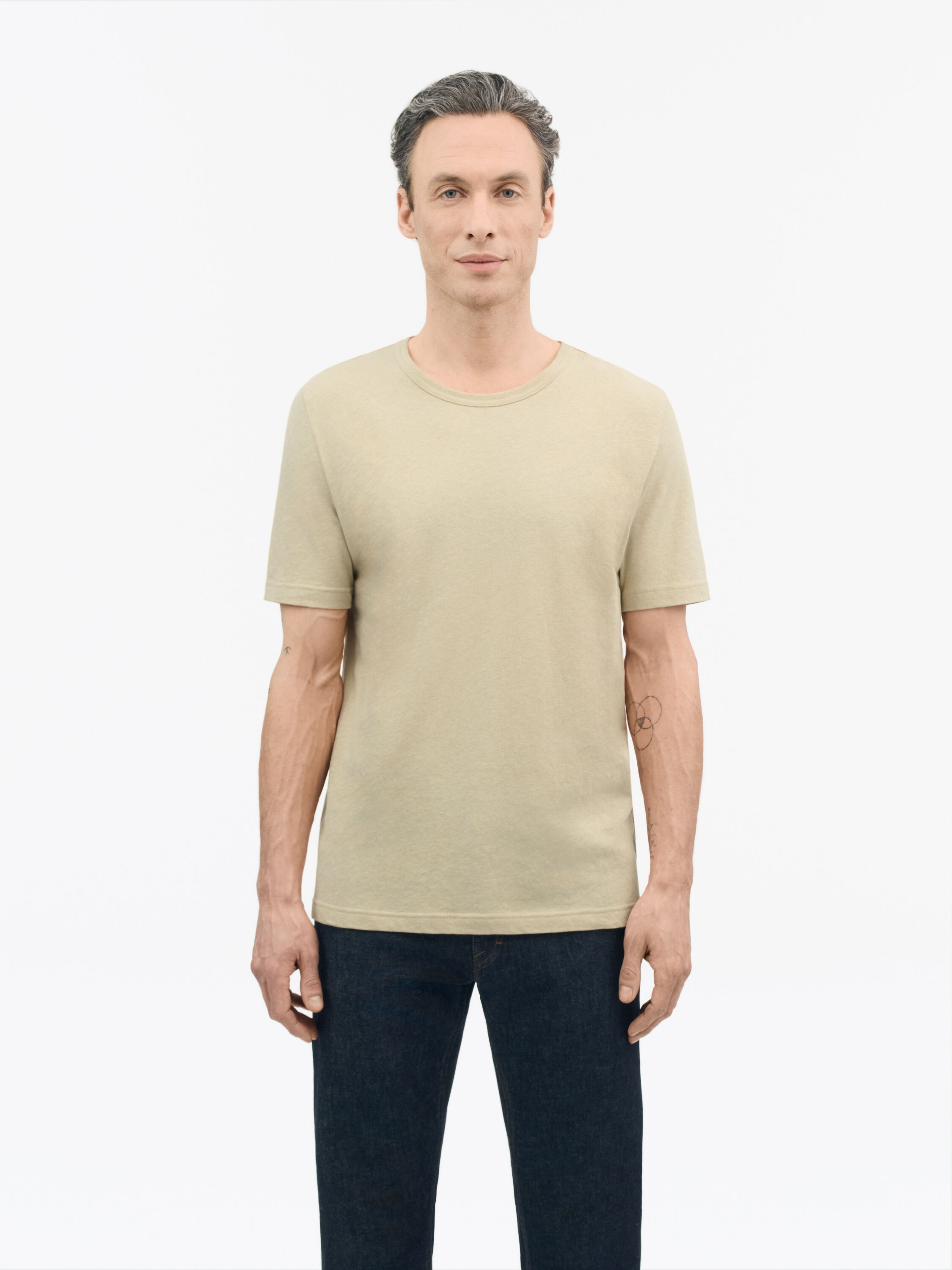 Olaf L Linen Blend T-Shirt - 3