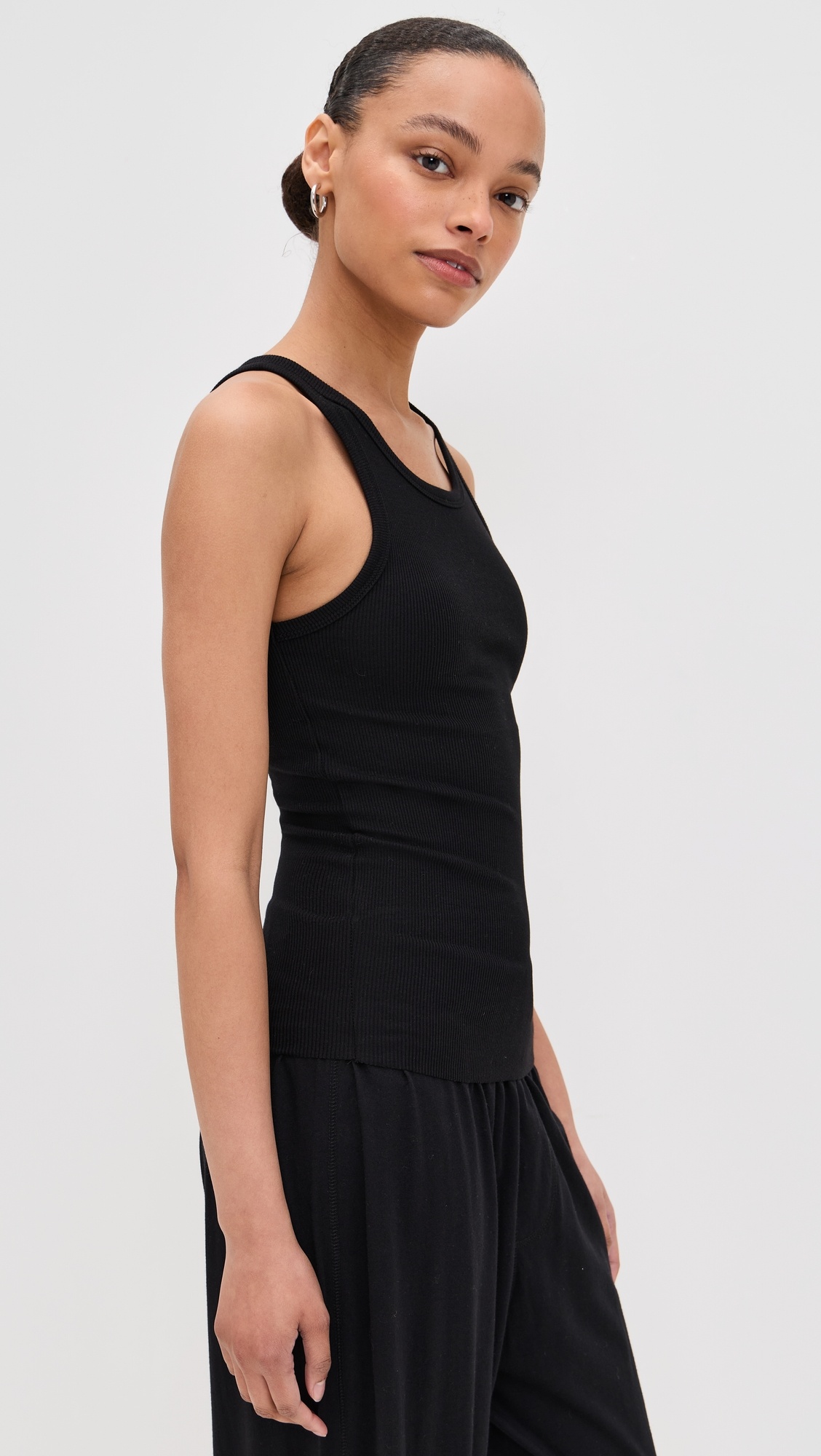 High Neck Fitted Tank - 3