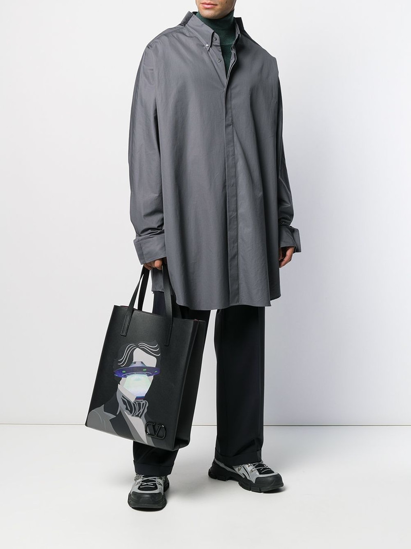 Valentino straight-leg tailored trousers outlook