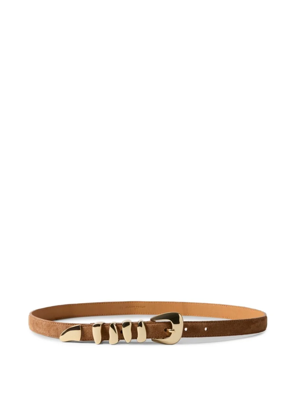 suede-finish Western-style belt - 1