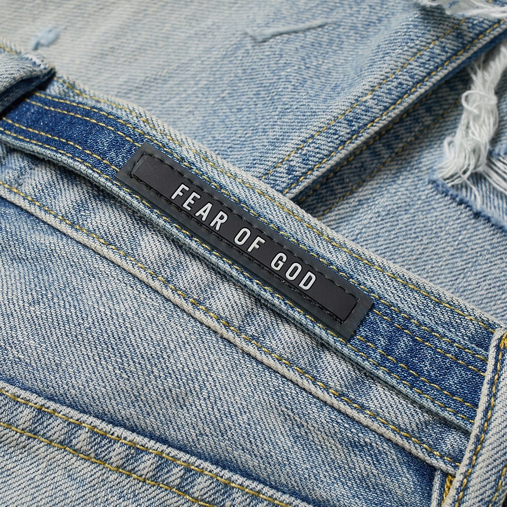 Fear of God Slim Distressed Jean - 4