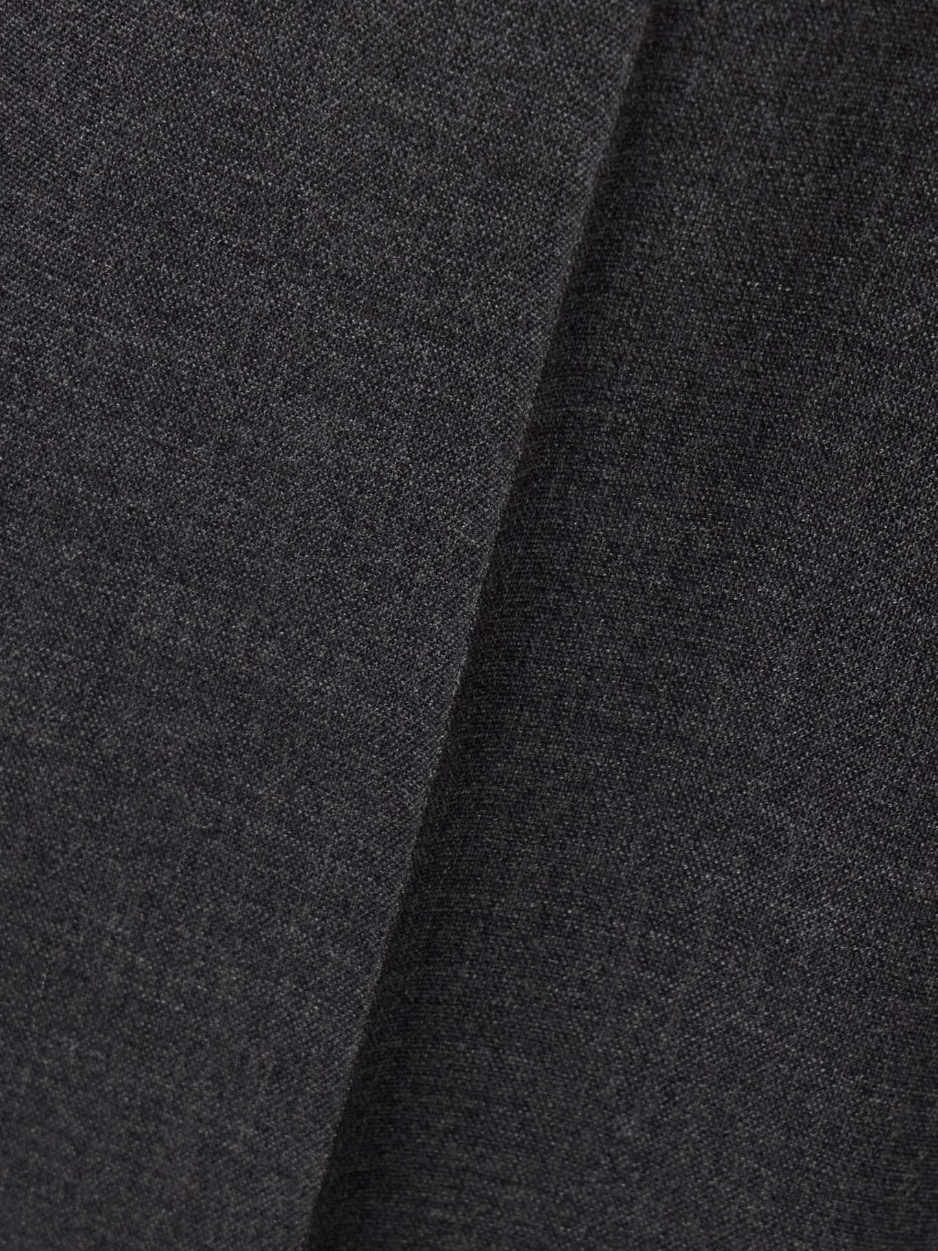 Gordon wool wide-leg pants Charcoal - 5