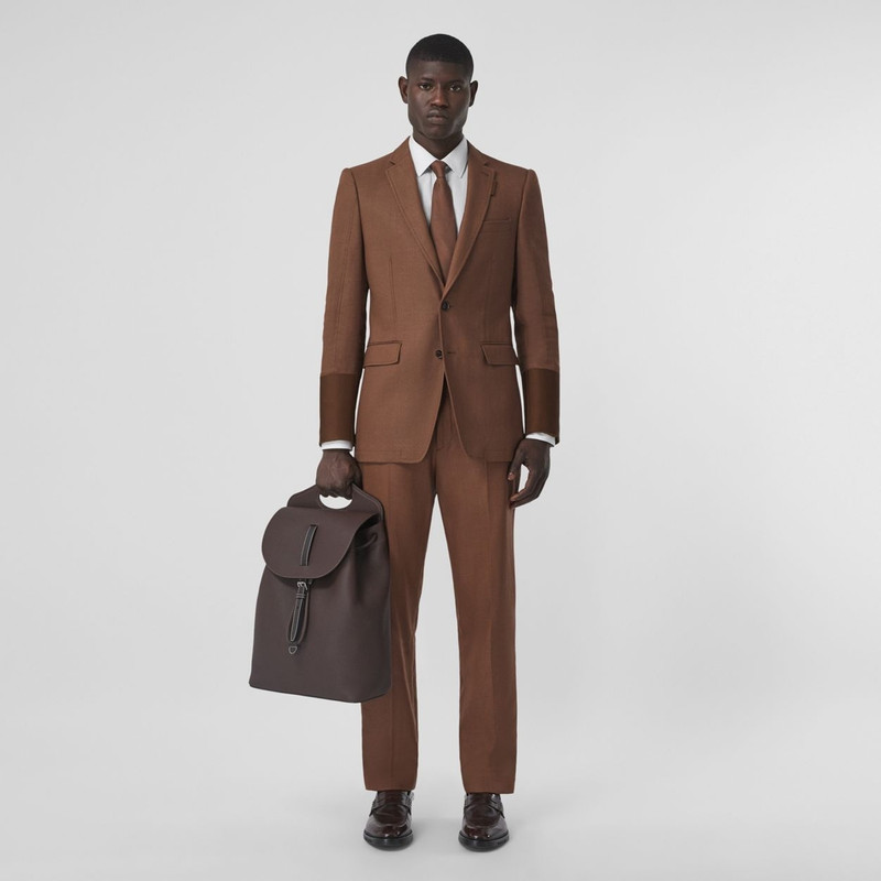 Grainy Leather Pocket Backpack 6