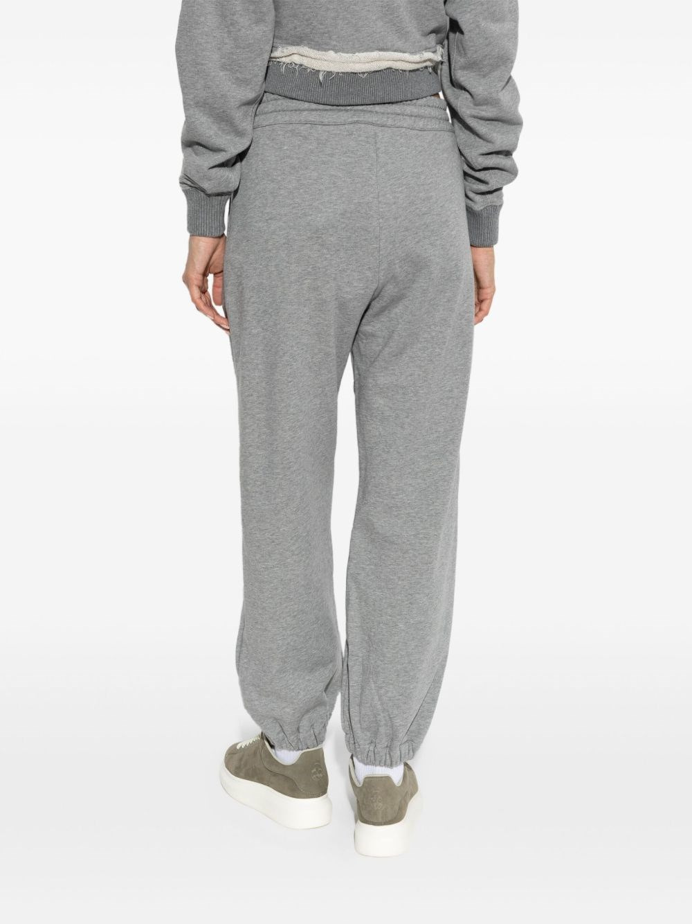 Logo cotton sweatpants - 5