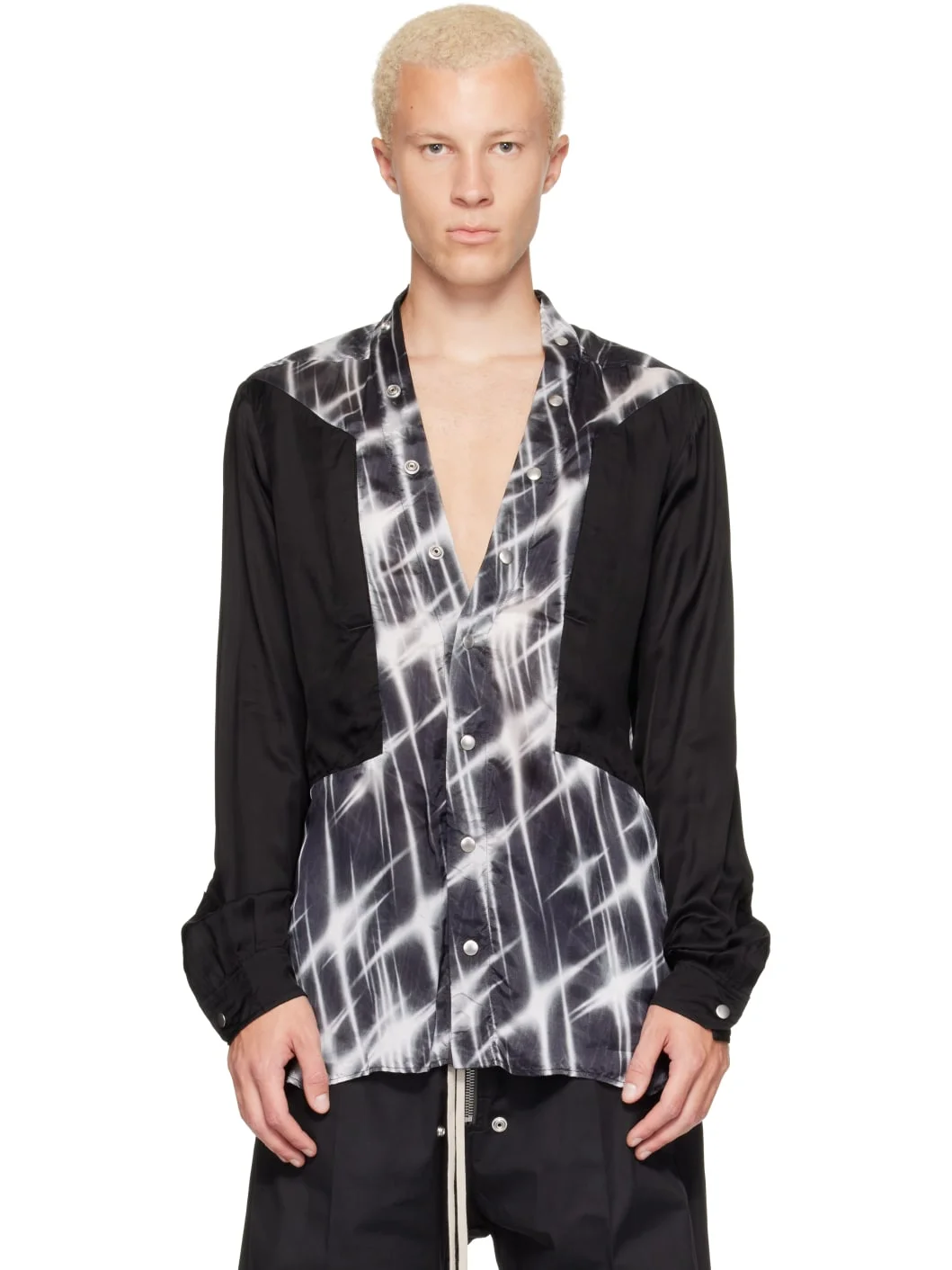 Black & White Tower Larry Fogpocket Shirt - 1