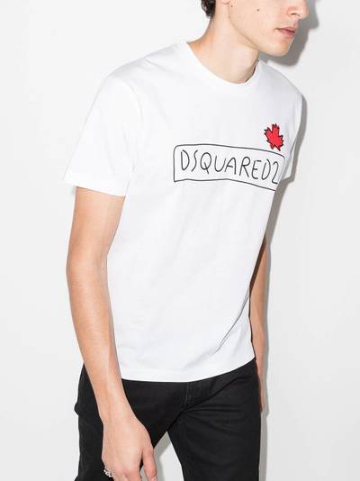 DSQUARED2 doodle-print T-shirt outlook