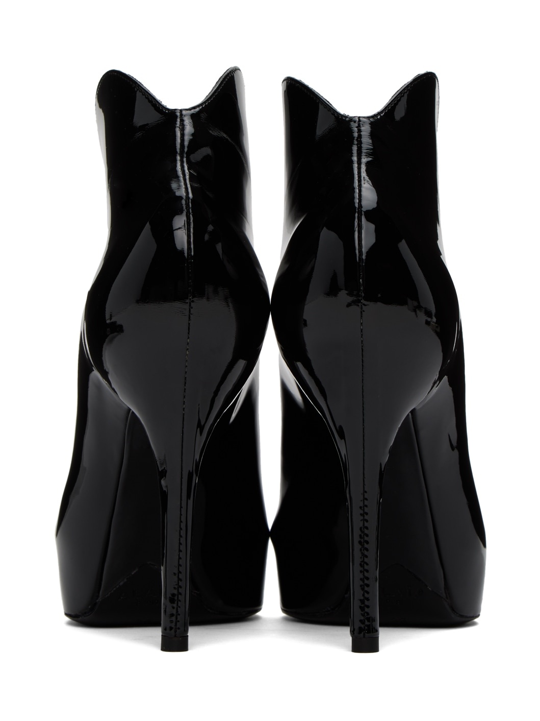 Black Slick Boots - 2