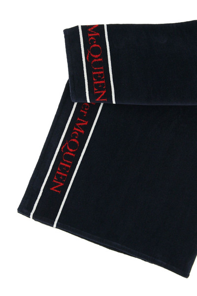 Alexander McQueen TERRY BEACH TOWEL SELVEDGE outlook