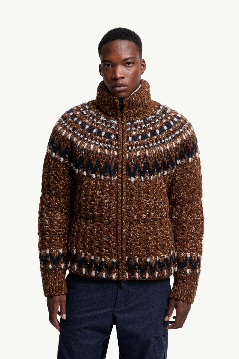 Indren Wool Blend Down Jacket 4