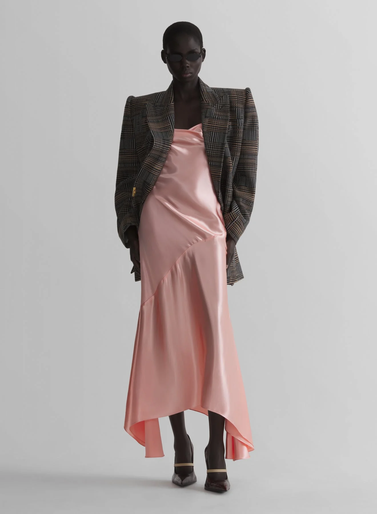 baby pink floating dress - 1