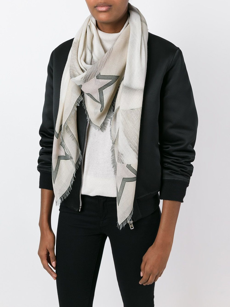 Givenchy cobra print scarf outlook