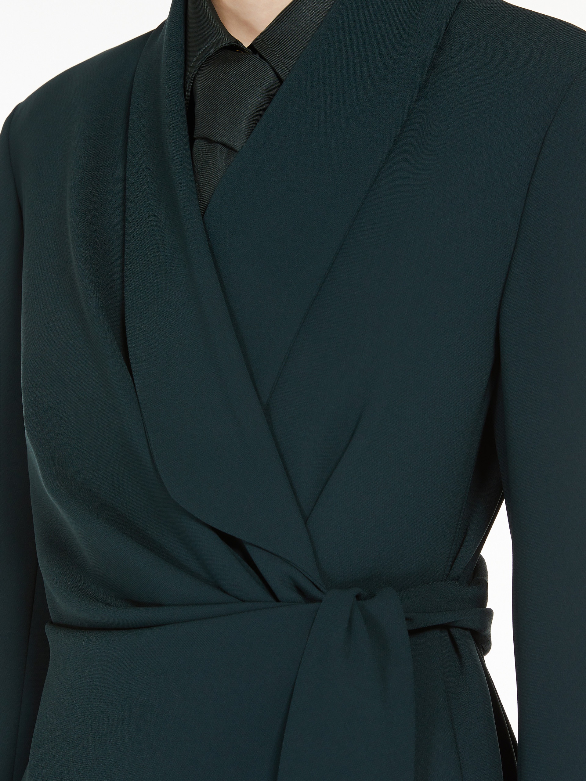 COMMA Wrap jacket in cady - 5
