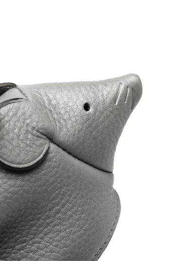 Loewe mouse-shaped zipped charm outlook