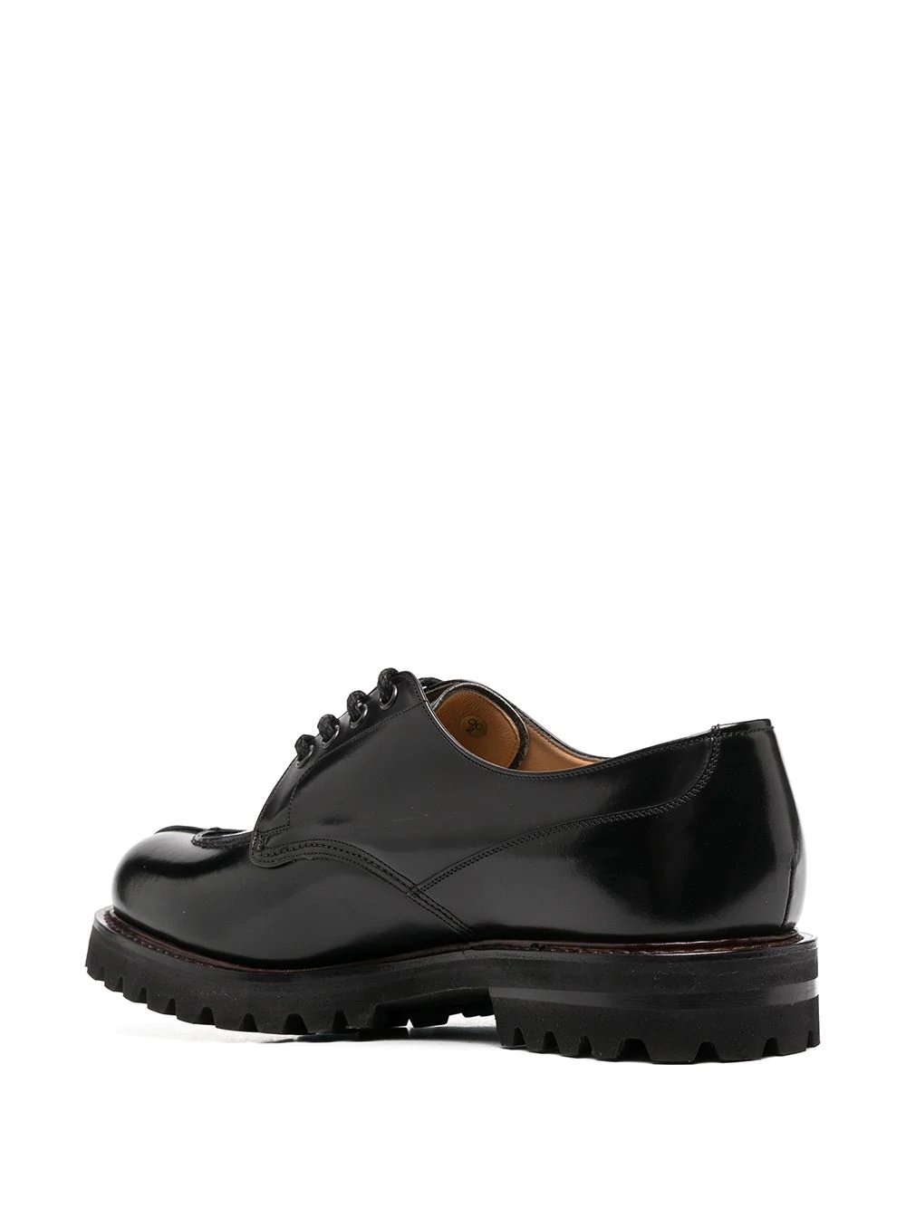 lace-up derby shoes - 3