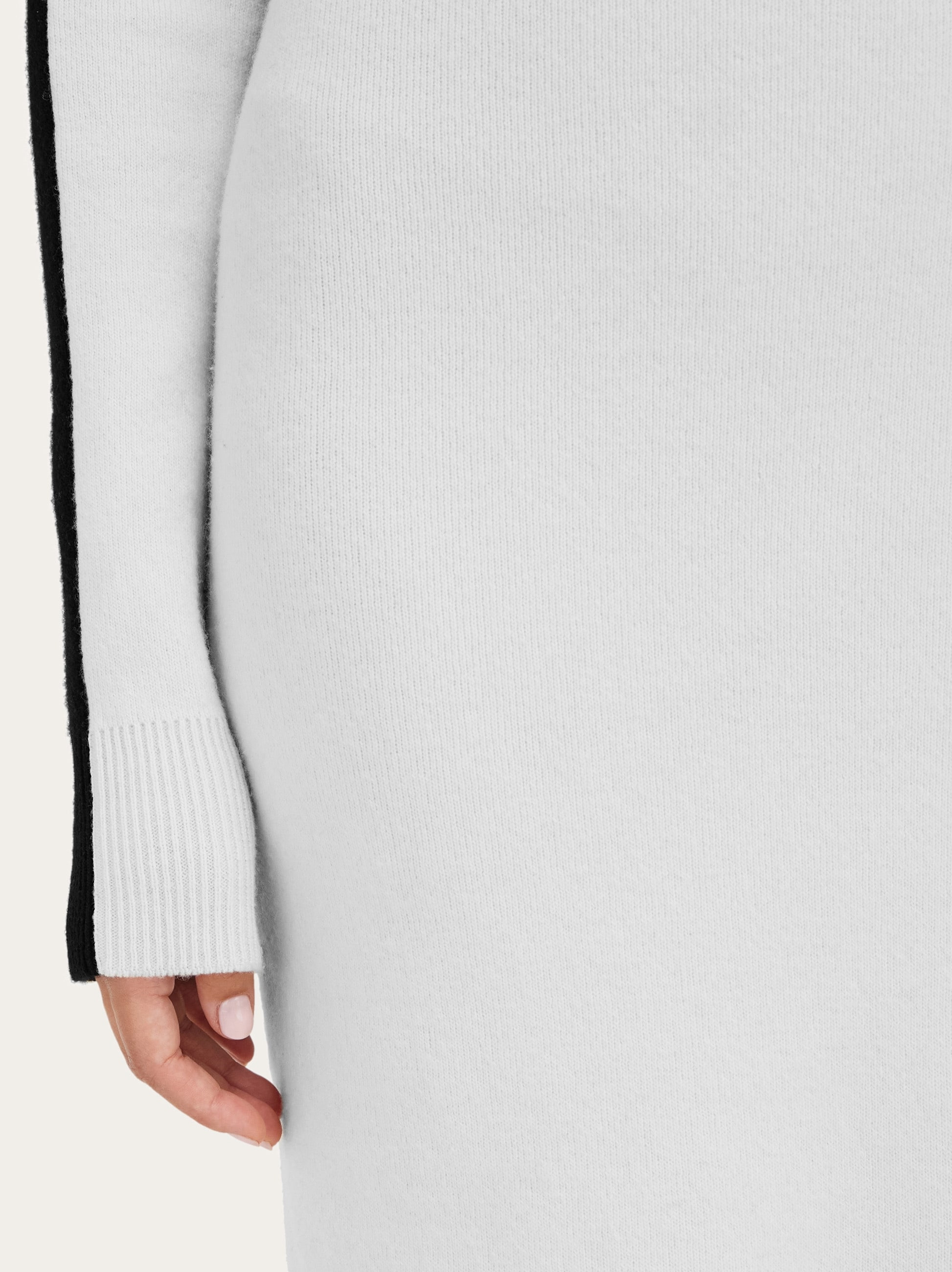 Two tone knitted dress - 5