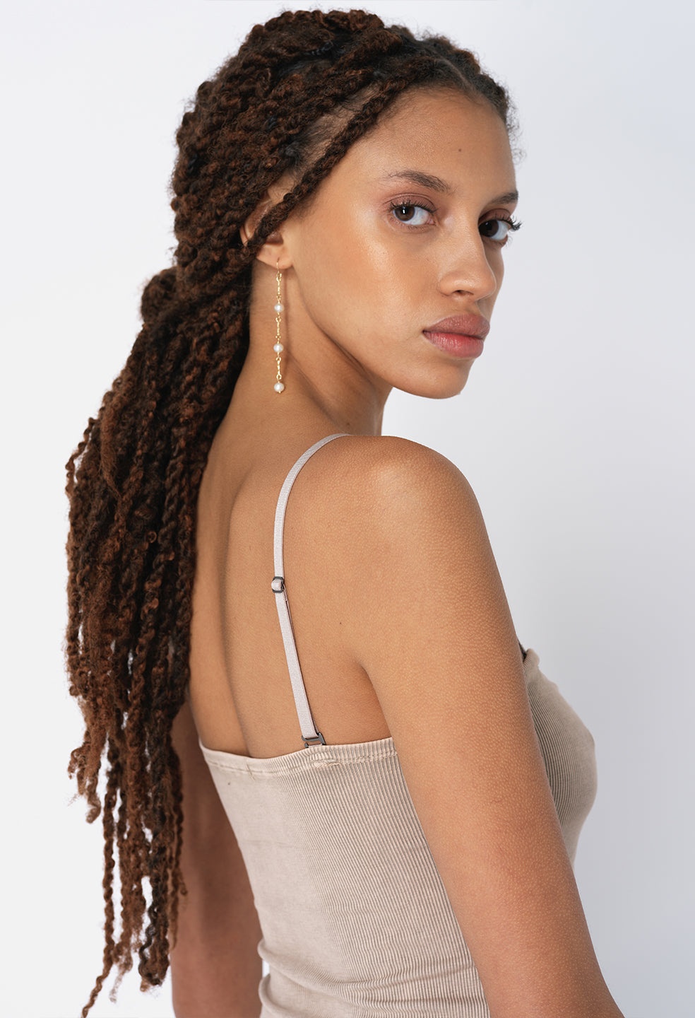MINERAL WASH GEMINI RIB TWIST DRESS - 6