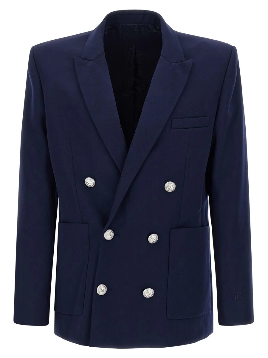 Balmain Grain De Poudre Blazer - 1