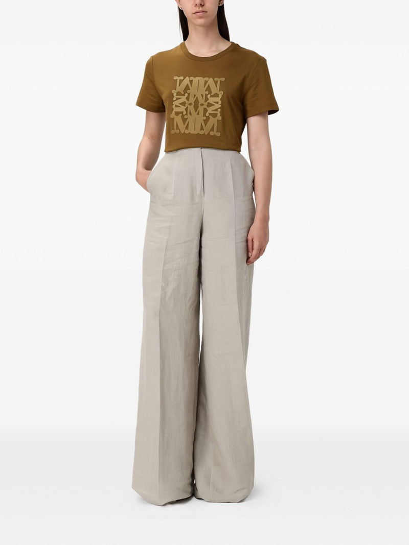 Max Mara embroidered-motif T-shirt outlook