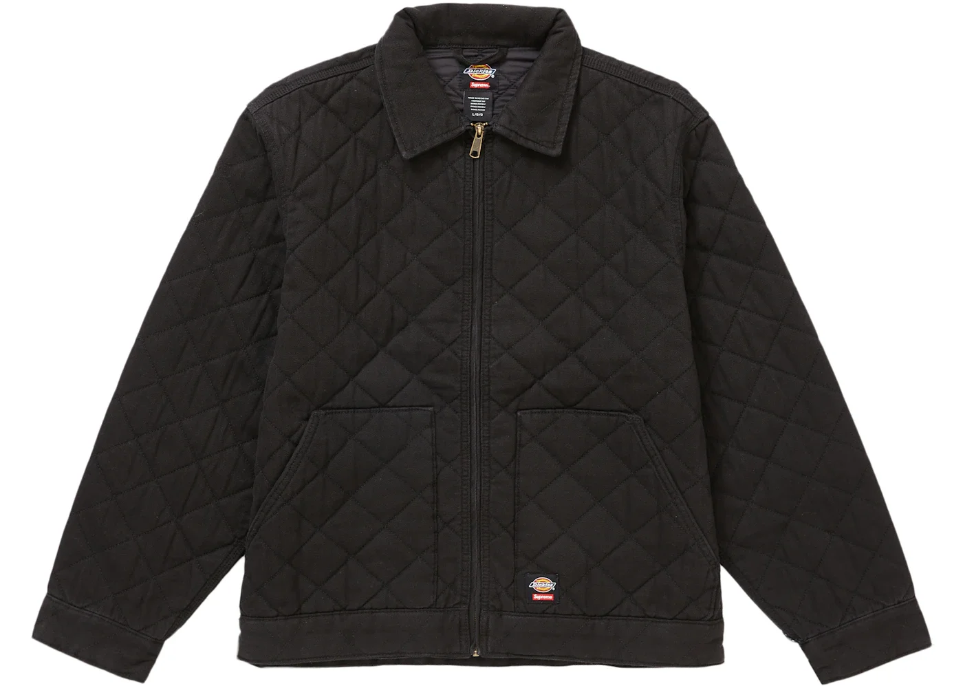 Supreme Dickies Quilted Work Jacket Black - 1